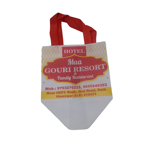 Box Bag - Color: White And Red