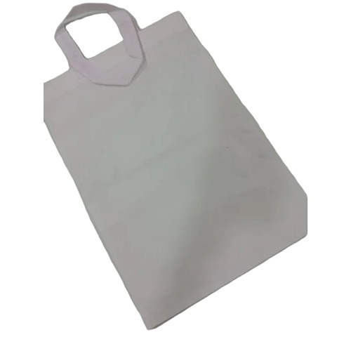 Non Woven Loop Handle Bag - Color: White