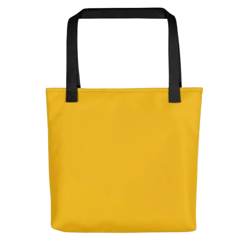 Non Woven Bottom Gusset Bag - Color: Yellow
