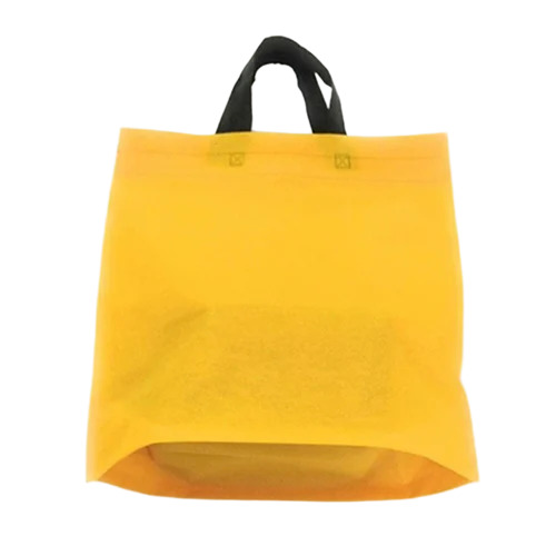 Non Woven Bottom Gusset Bag - Color: Yellow