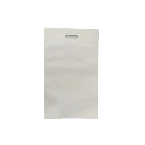 White D Cut Non Woven Bag