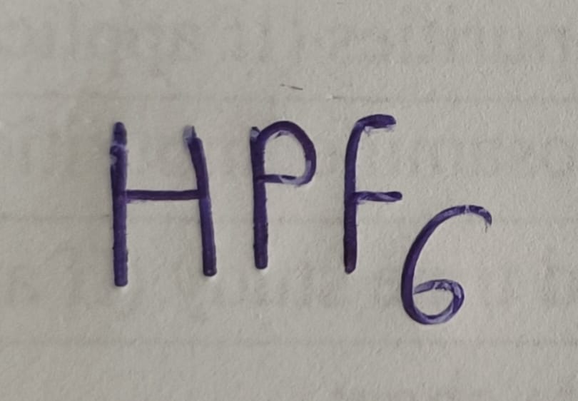 Hexa Fluoro Phosphoric Acid 60%, Cas No. 16940-81-1