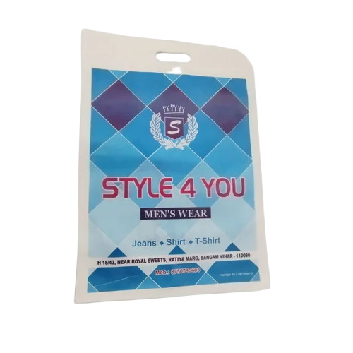 1 Kg D Cut Non Woven Bag - Color: White