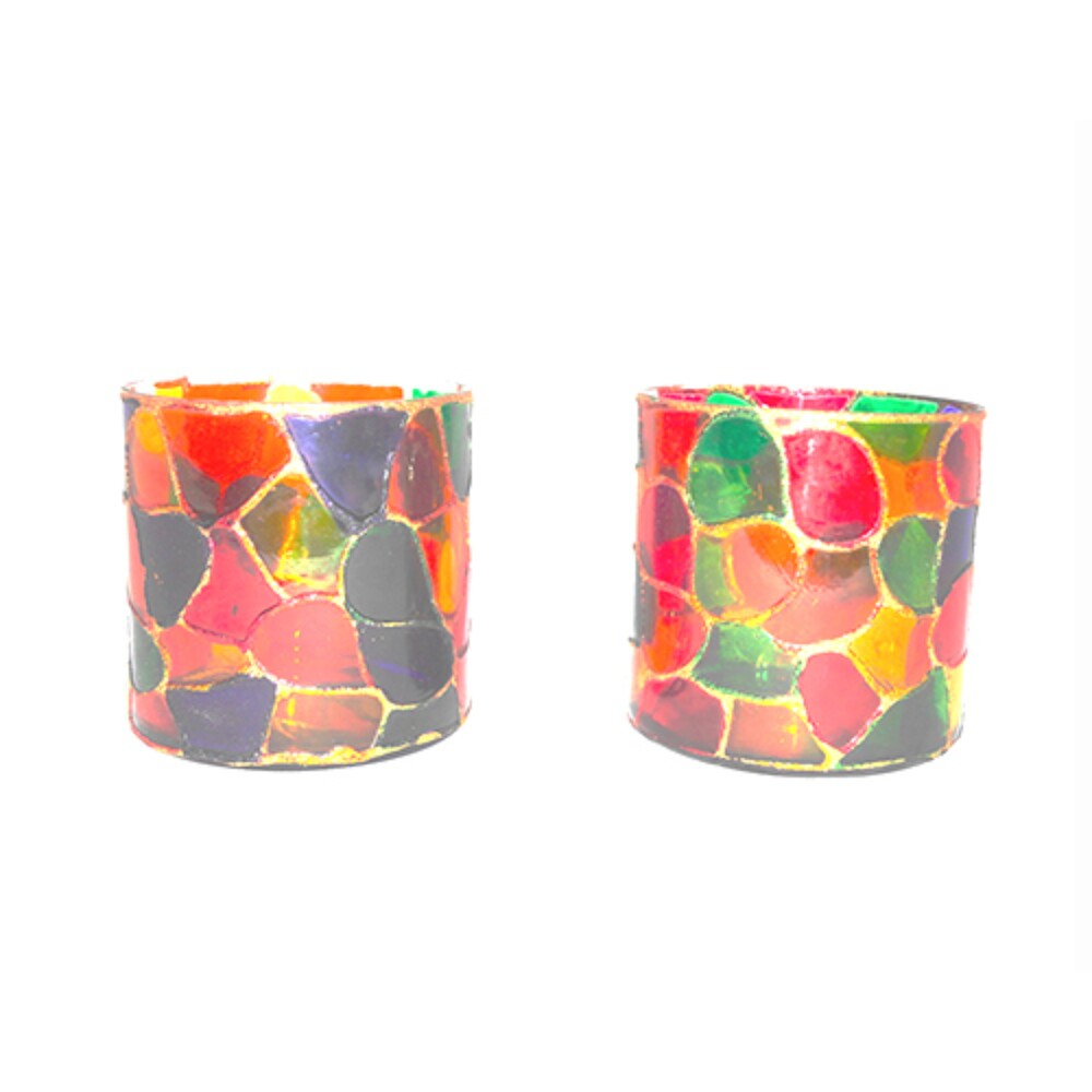 GGE 0133 Decorative Glass Candle Votive