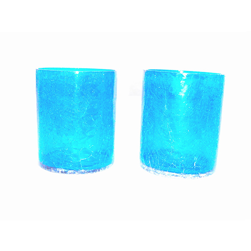 Gge 0145 Decorative Glass Candle Votive - Color: As Per Demand