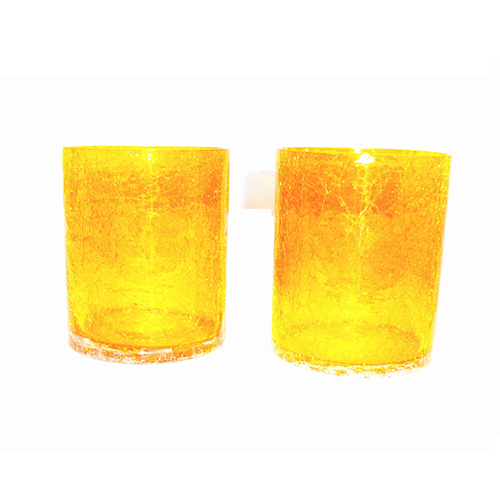 Gge 0146 Decorative Glass Candle Votive - Color: As Per Demand
