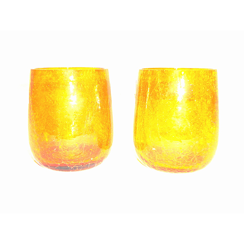 Gge 0149 Decorative Glass Candle Votive - Color: As Per Demand