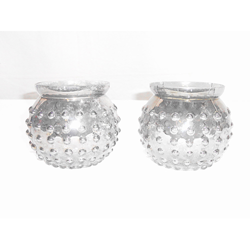 Gge 0156 Decorative Glass Candle Votive - Color: As Per Demand
