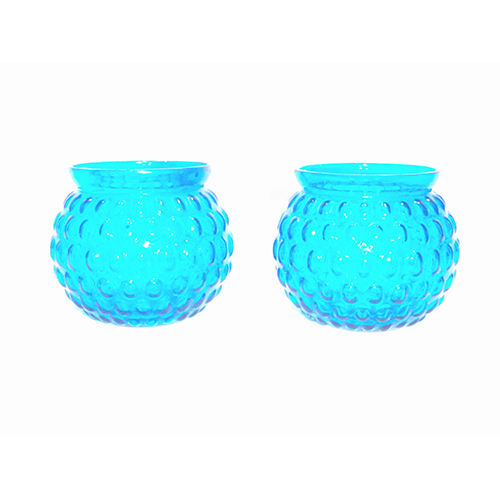 Gge 0157 Decorative Glass Candle Votive - Color: As Per Demand