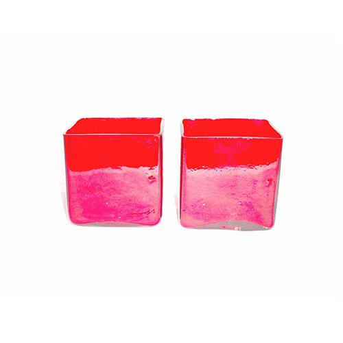 Gge 0158 Decorative Glass Candle Votive - Color: As Per Demand