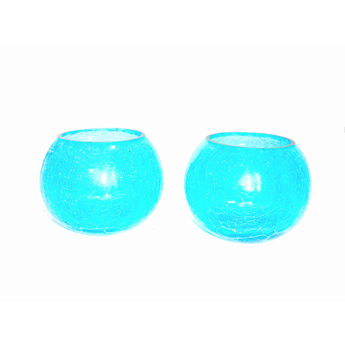 Gge 0162 Decorative Glass Candle Votive - Color: As Per Demand