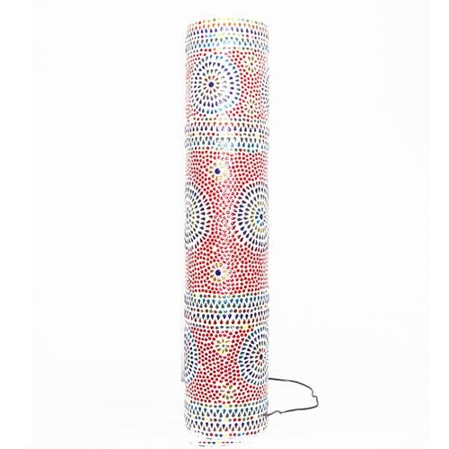 Gge 72 Mosaic Glass Floor Lamp - Color: Different Available