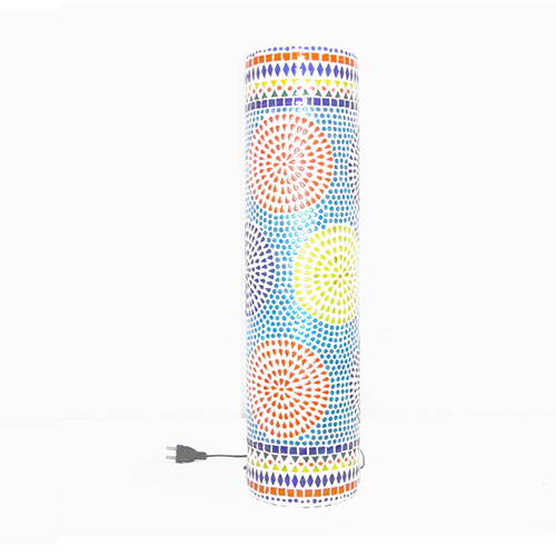 Gge 73 Mosaic Glass Floor Lamp - Color: Different Available