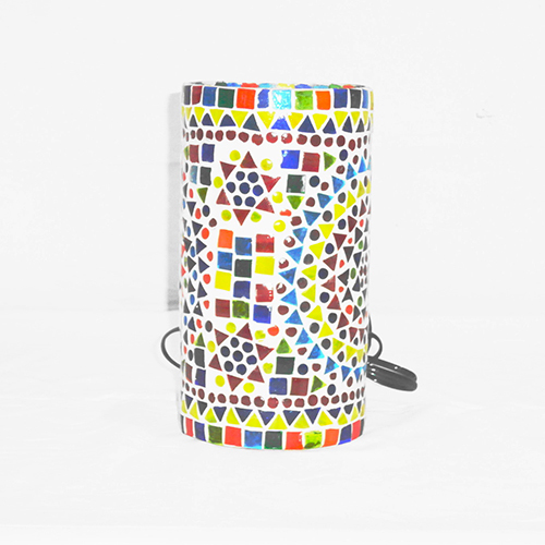 Gge 77 Mosaic Glass Floor Lamp - Color: Different Available