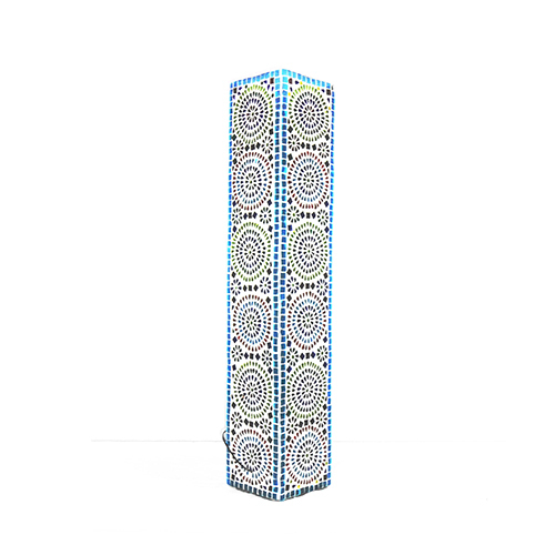 Gge 79 Mosaic Glass Floor Lamp - Color: Different Available