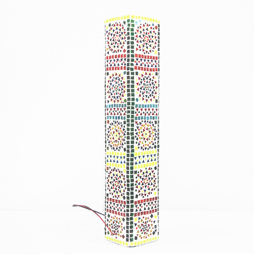 Gge 81 Mosaic Glass Floor Lamp - Color: Different Available