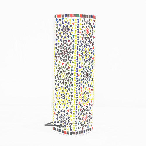 GGE 83 Mosaic Glass Floor Lamp