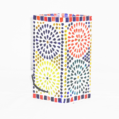 Gge 86 Mosaic Glass Floor Lamp - Color: Different Available