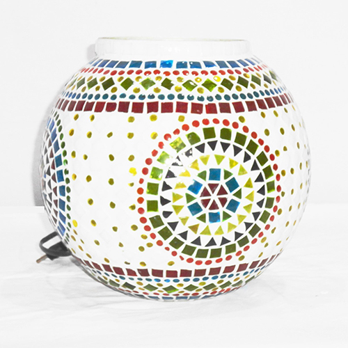 Gge 100 Mosaic Glass Floor Lamp - Color: Different Available