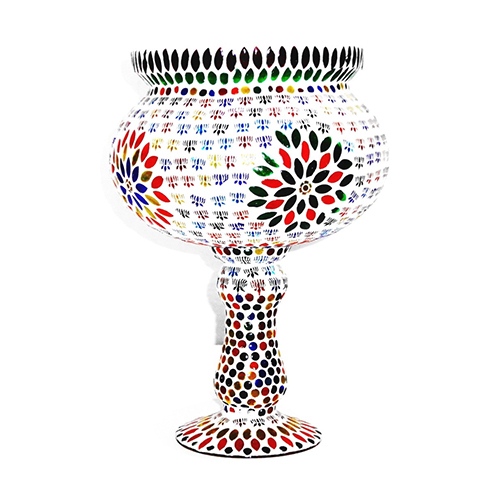 GGE 0384 Mosaic Design Beaded Flower Pot