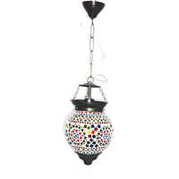 GGE 0480 Multicolor Glass Hanging Lamp