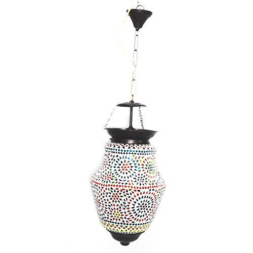 GGE 0491 Multicolor Glass Hanging Lamp
