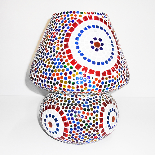 DSC04156 Multicolor Glass Table Lamp