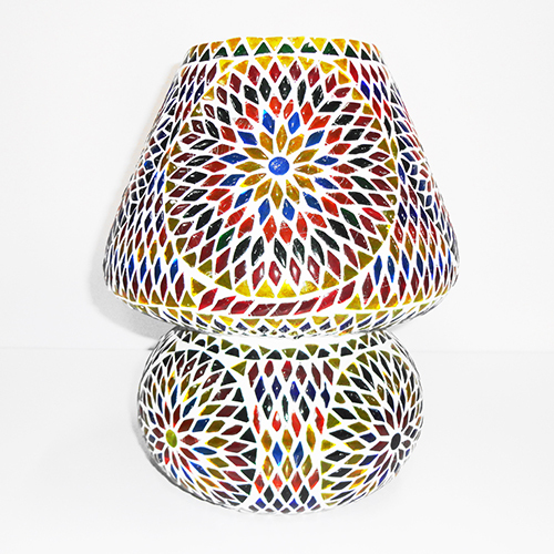 DSC04157 Multicolor Glass Table Lamp