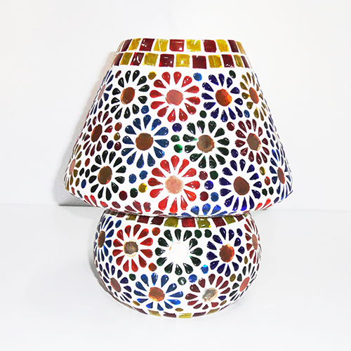 DSC04161 Multicolor Glass Table Lamp