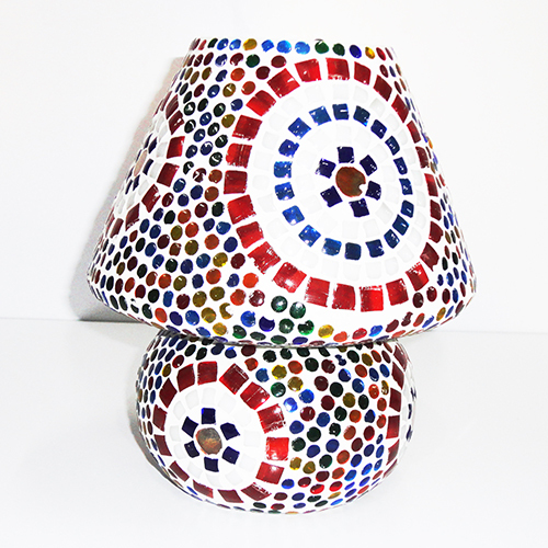 DSC04162 Multicolor Glass Table Lamp