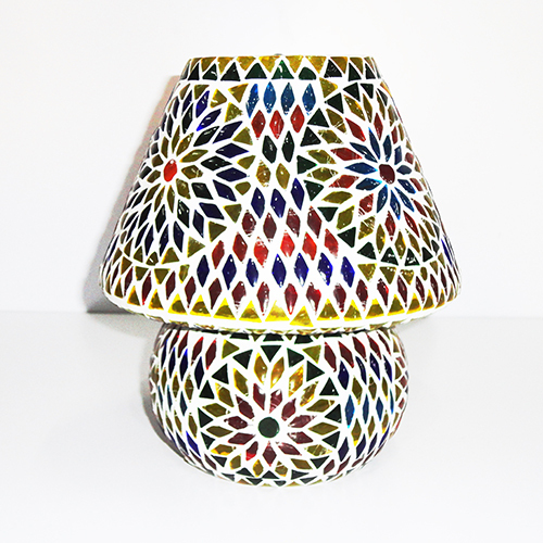 DSC04163 Multicolor Glass Table Lamp