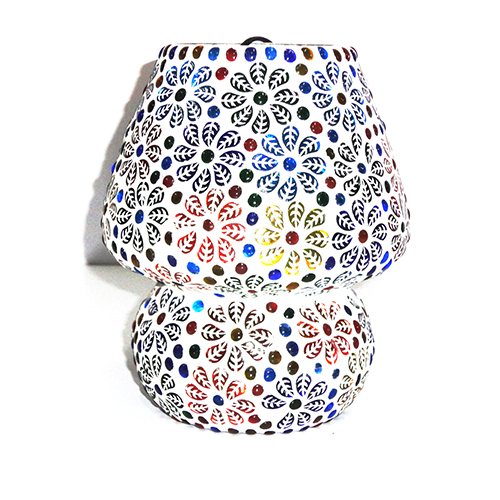 DSC04168 Multicolor Glass Table Lamp