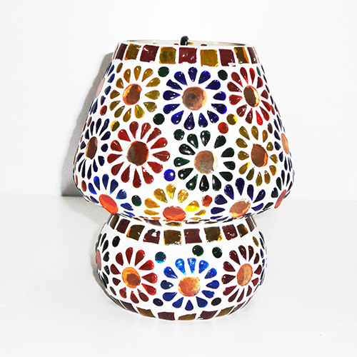Dsc04169 Multicolor Glass Table Lamp - Color: Different Available