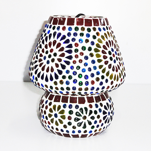 Dsc04172 Multicolor Glass Table Lamp - Color: Different Available