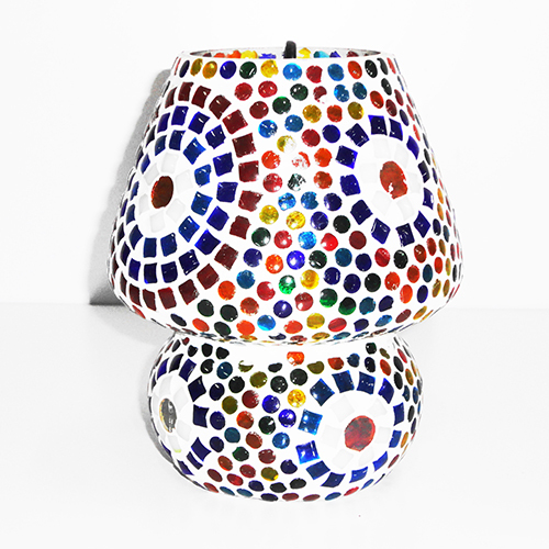 DSC04173 Multicolor Glass Table Lamp