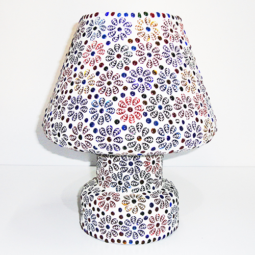 Dsc04184 Multicolor Glass Table Lamp - Color: Different Available