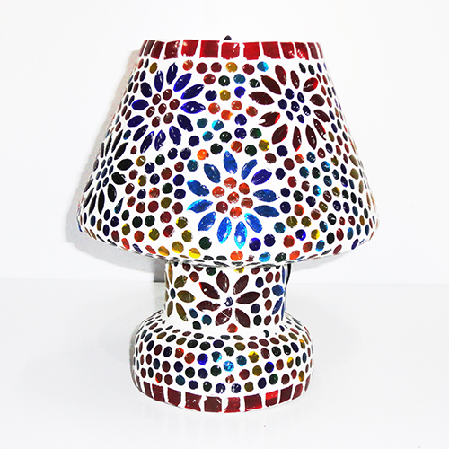 Dsc04188 Multicolor Glass Table Lamp - Color: Different Available