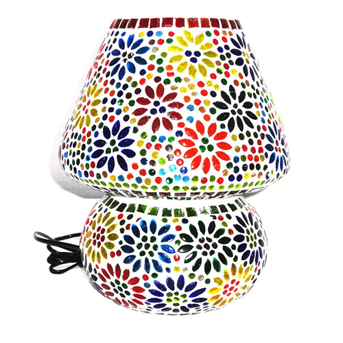 GGE 0002 Mosaic Glass Table Lamp