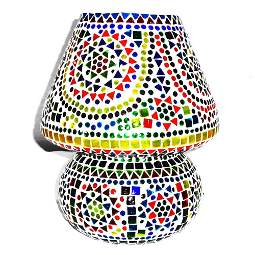 GGE 0006 Mosaic Glass Table Lamp