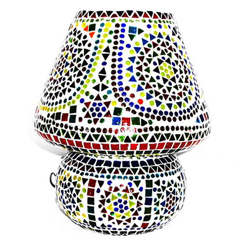 GGE 0008 Mosaic Glass Table Lamp