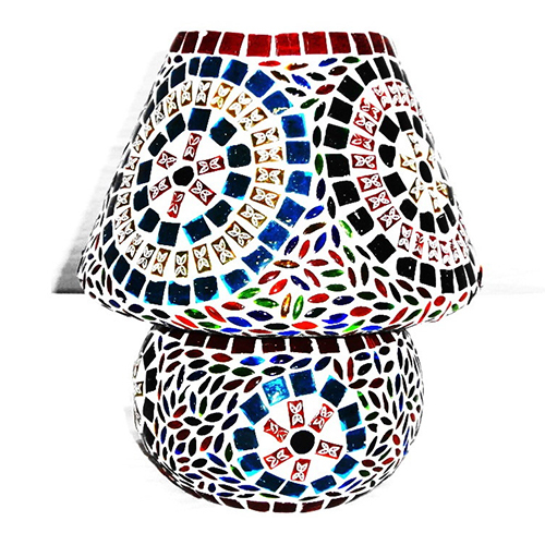 GGE 0009 Mosaic Glass Table Lamp