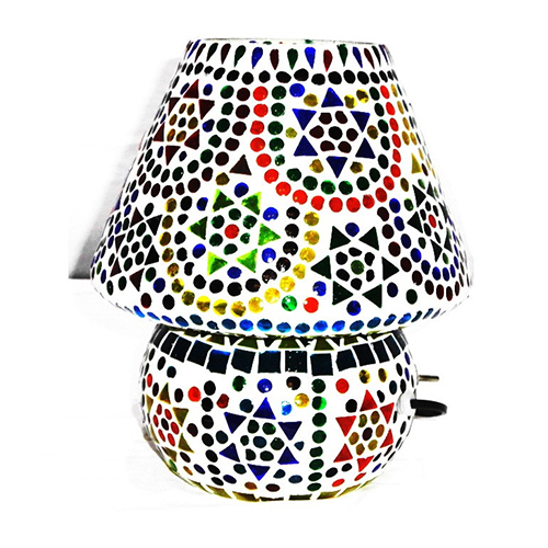 GGE 0013 Mosaic Glass Table Lamp