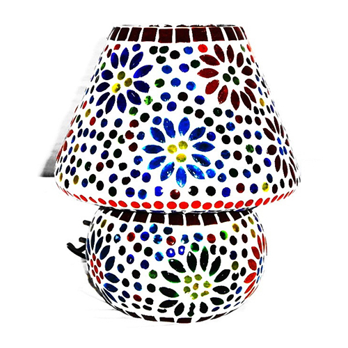 GGE 0014 Mosaic Glass Table Lamp