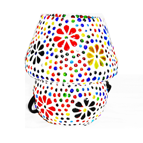 Gge 0023 Mosaic Glass Table Lamp - Color: Different Available