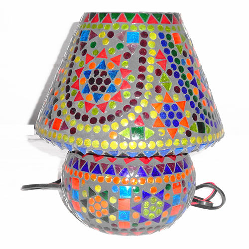 GGE 0027 Mosaic Glass Table Lamp