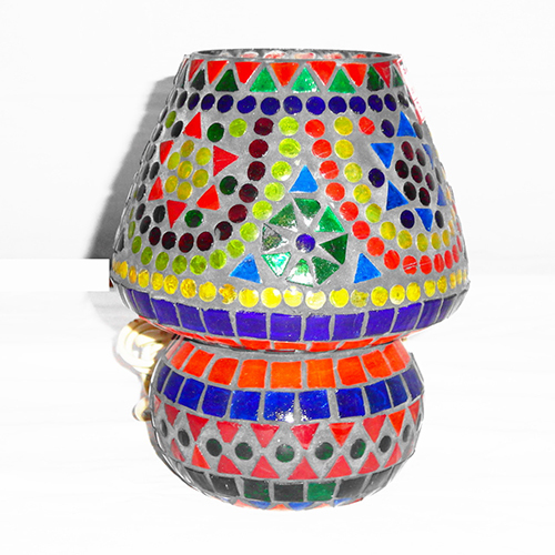 GGE 0028 Mosaic Glass Table Lamp