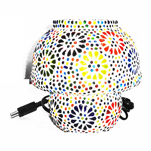 GGE 0034 Mosaic Glass Table Lamp