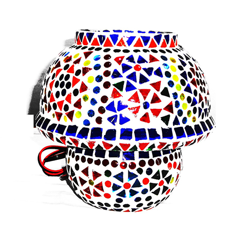 GGE 0035 Mosaic Glass Table Lamp