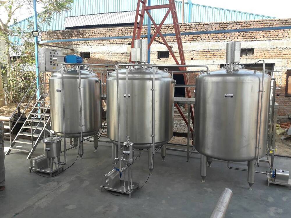 Syrup Manufacturing Plant 500 ltr