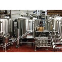 Syrup Manufacturing Plant 1000 Ltr - Color: Silver